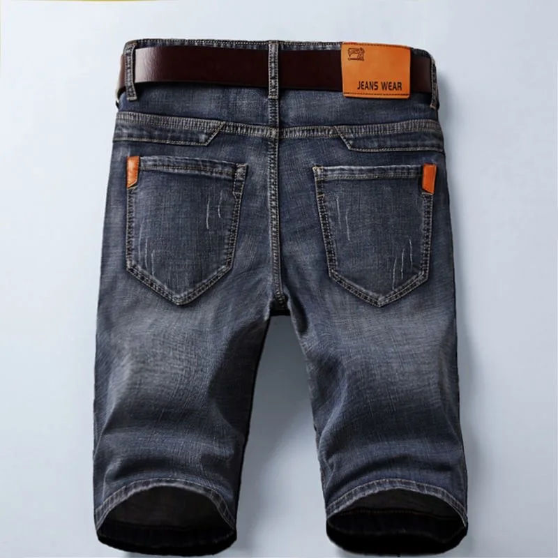 Levis Jeans 501 - デニムショーツメンズ夏薄いストレートクラシックデザイナービジネスショートジーンズブランド服ストレッチ韓国カジュアル男性ショーツ