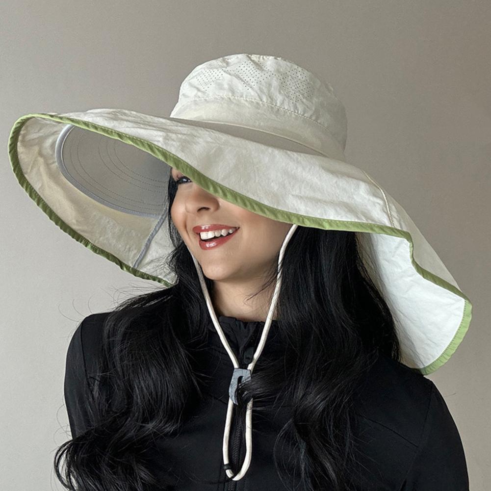 フルカバーフェイスプロテクションハット ワイドブリムサンハッ - Hat Floppy Wide のレビューと価格