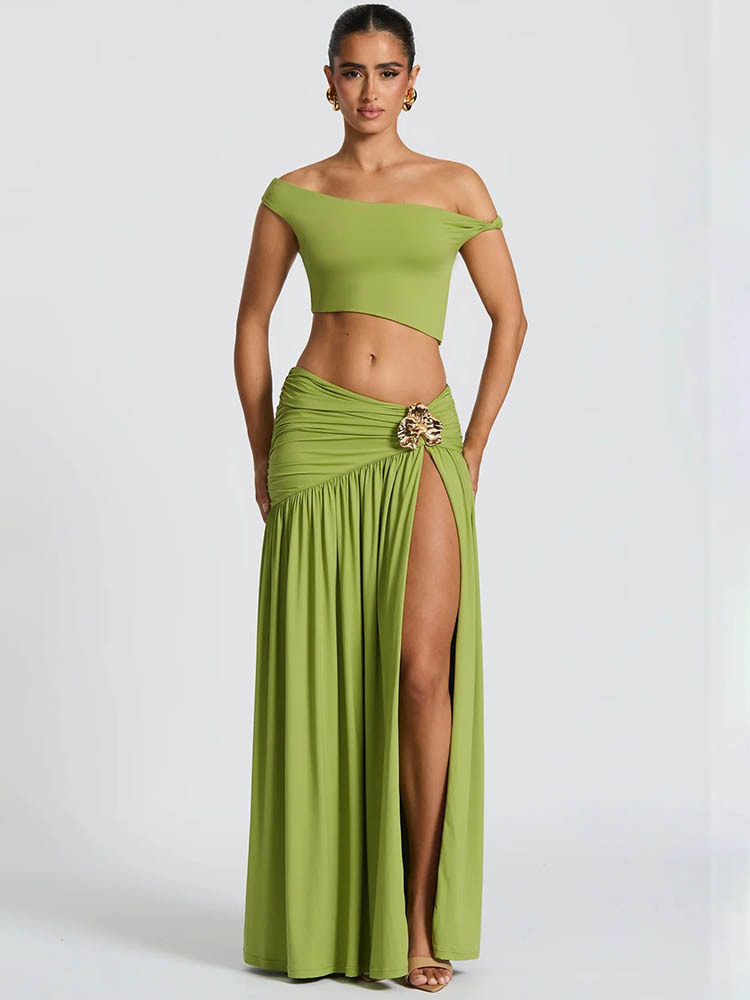 モジション エレガントドレスセット レディース スキューカラ - Crop Top Crochet のレビューと価格