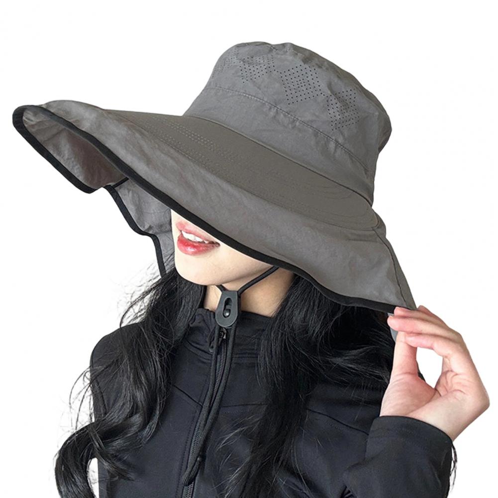 通気性のあるメッシュフィッシングハット レディース サンハッ - Hat Floppy Wide のレビューと価格
