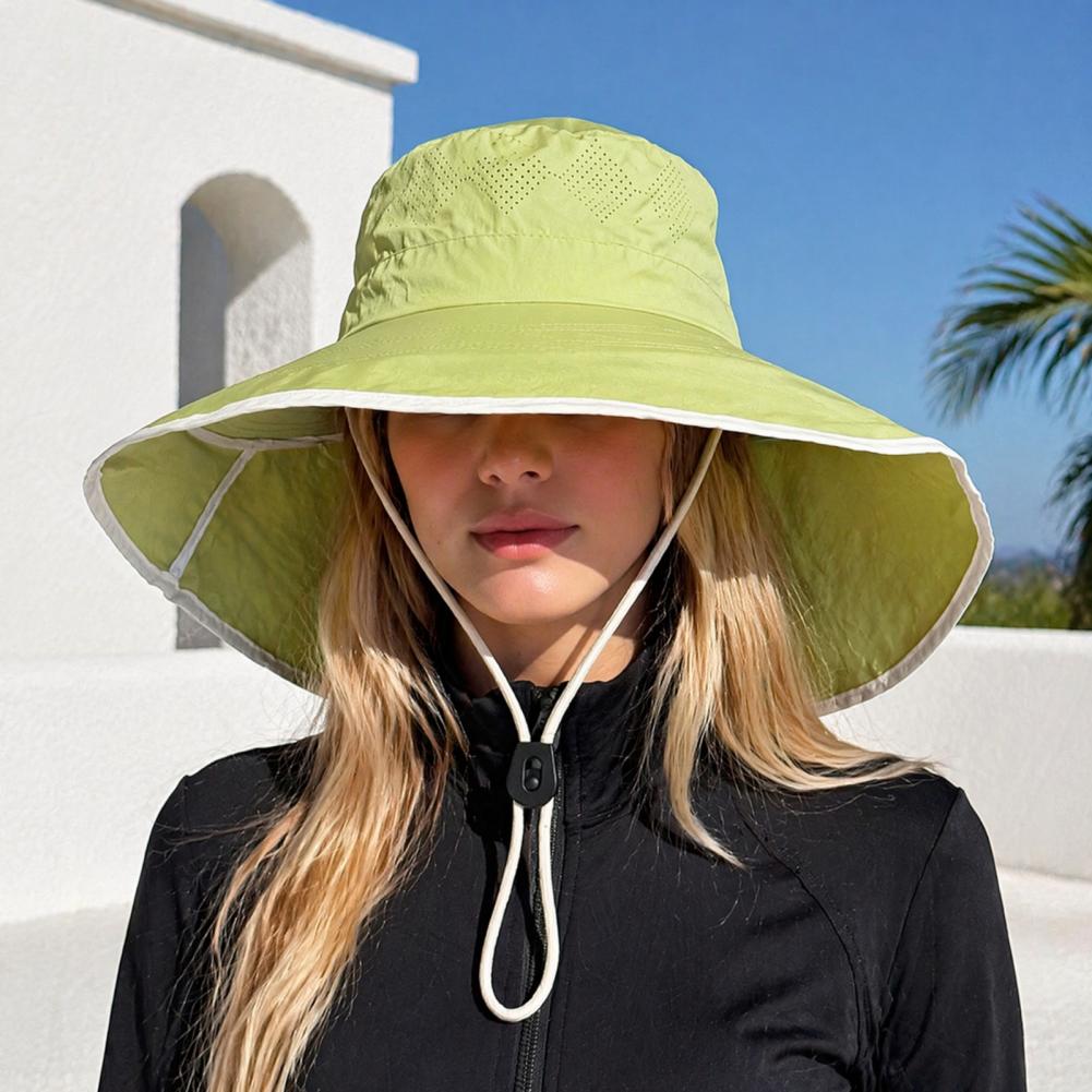 通気性のあるメッシュフィッシングハット レディース サンハッ - Hat Floppy Wide のレビューと価格
