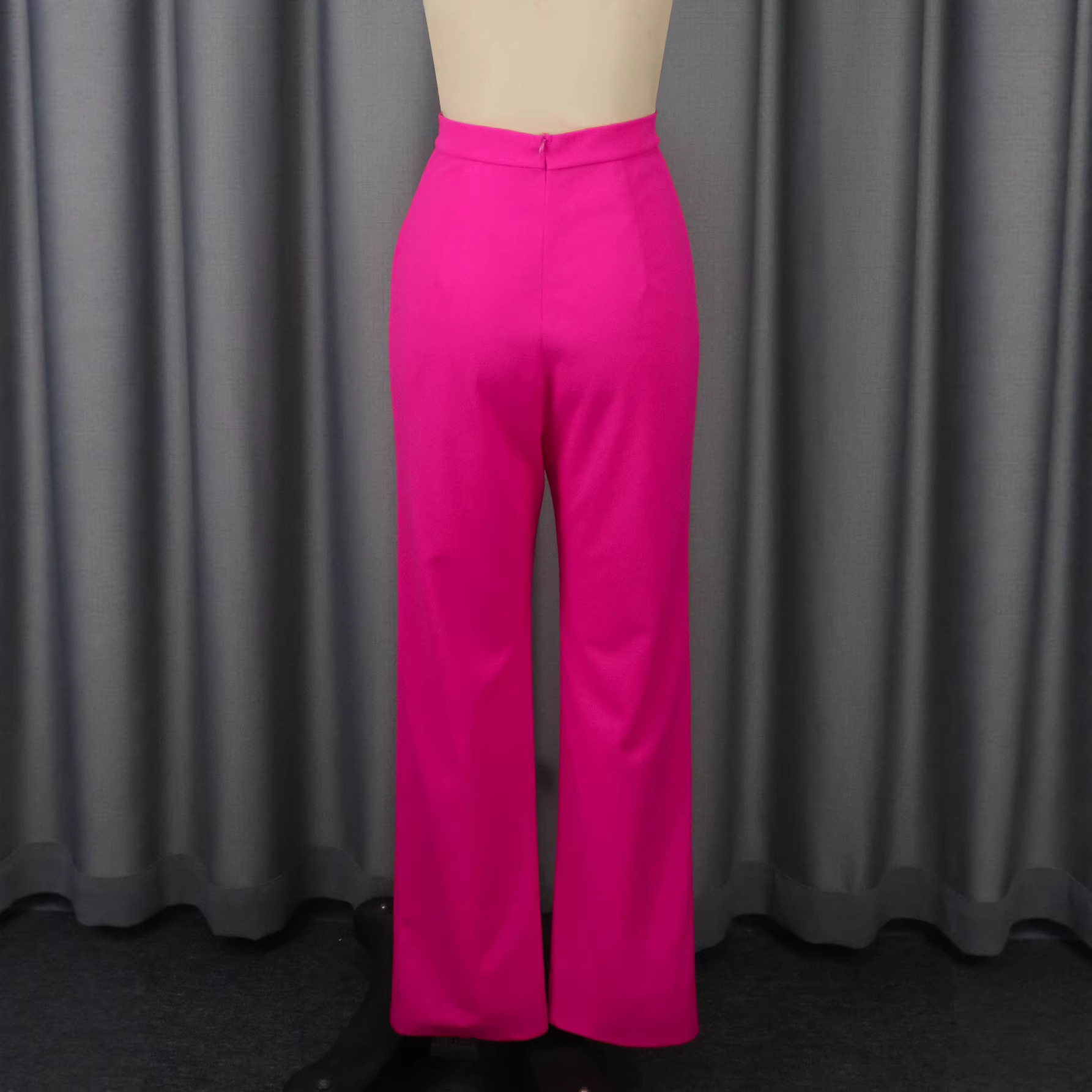 ツーピース レディース パンツセット 無地 マッチングセット - Linen Pant Wide のレビューと価格