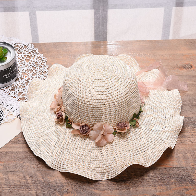 新しい韓国女性用フロッピー サン ハット - 屋外の日焼け防 - Hat Floppy Wide のレビューと価格