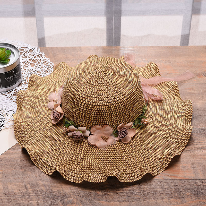 新しい韓国女性用フロッピー サン ハット - 屋外の日焼け防 - Hat Floppy Wide のレビューと価格