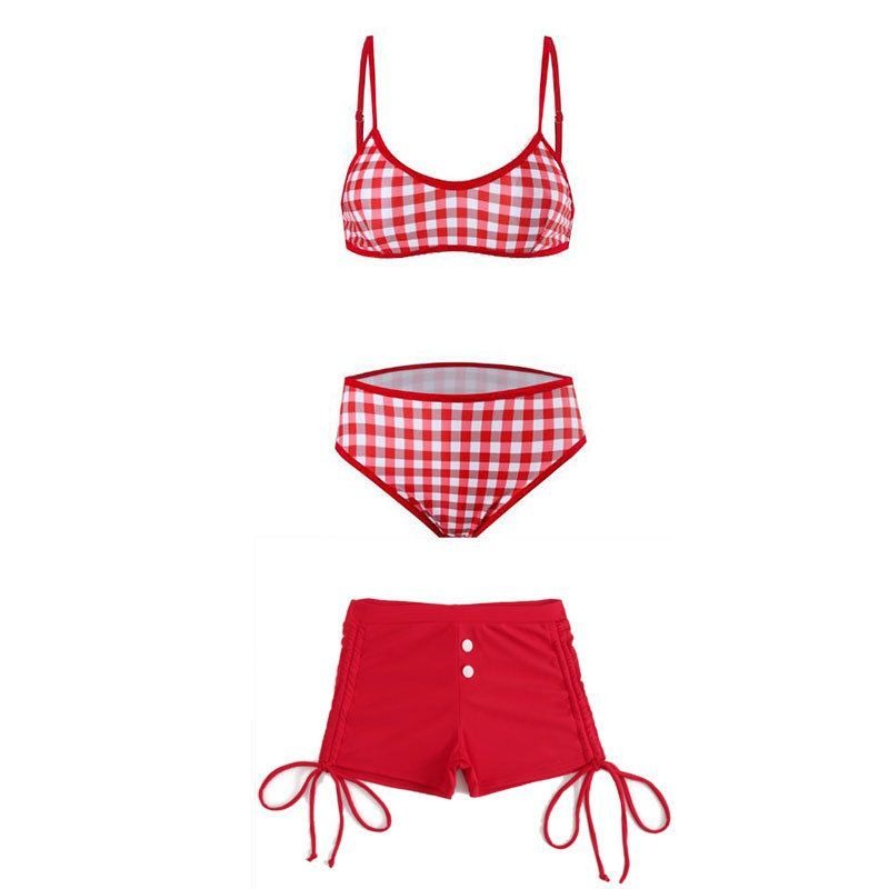 セクシーなスーツ女性ドーパミンスタイルスラッシュネックスプリ - Swimsuit Bikini Ruched のレビューと価格